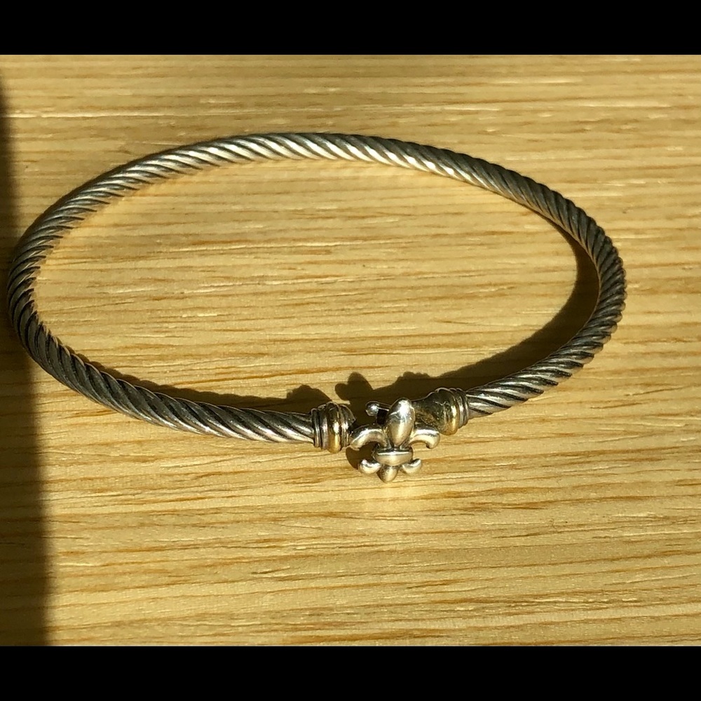 David Yurman fleur de lis Braclet